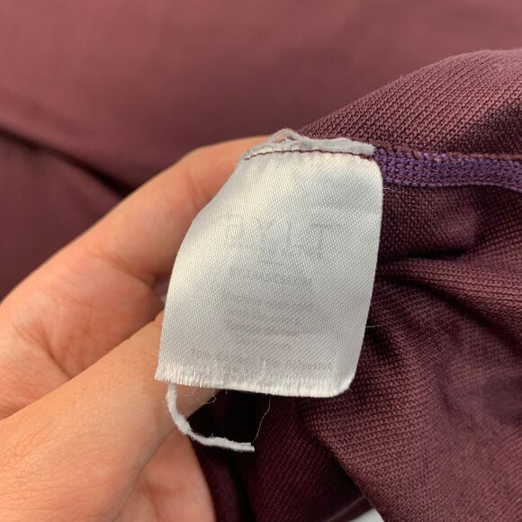 BYLT Shirt Men M Medium Maroon Short Sleeve Bodybuilder Muscle Crew Drop Cut Tee - Picture 6 of 9